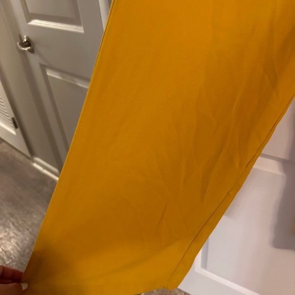 Stradivarius women’s yellow palazzo - Picture 3 of 5